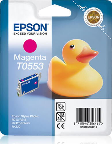 Epson Duck Singlepack Magenta T0553