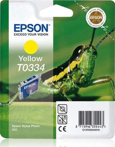 Epson Grasshopper Singlepack Yellow T0334