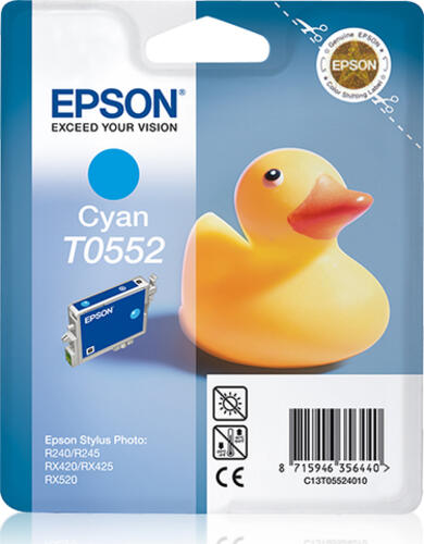 Epson Duck Singlepack Cyan T0552