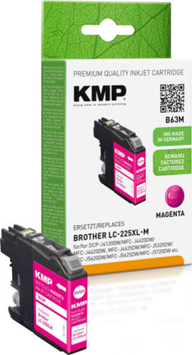 KMP B63M Druckerpatrone 1 Stück(e) Kompatibel Magenta