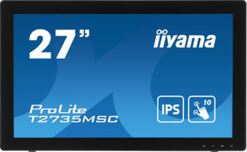 iiyama ProLite T2735MSC-B3 Computerbildschirm 68,6 cm (27) 1920 x 1080 Pixel Full HD LED Touchscreen Schwarz