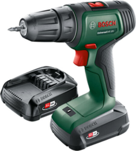 Bosch UniversalDrill 18V 1450 RPM Ohne Schlüssel 1,2 kg Schwarz, Grün