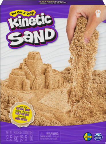 Kinetic Sand Naturbraun, 2,5 kg