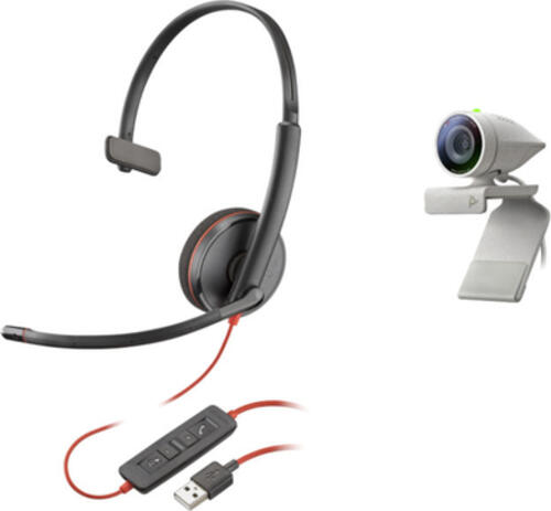 POLY Studio P5 Kit Videokonferenzsystem 1 Person(en) Persönliches Videokonferenzsystem