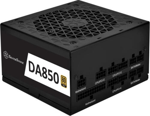 Silverstone DA850-G Netzteil 850 W 20-pin ATX ATX Schwarz