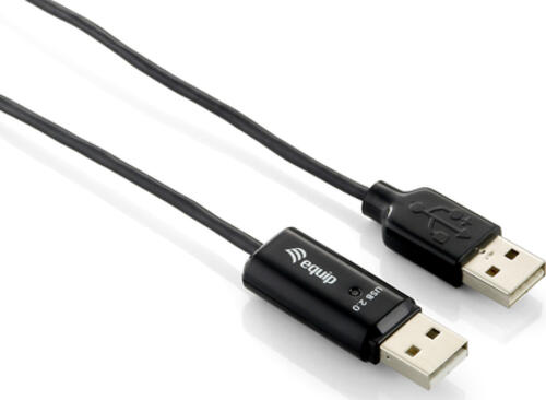 Equip 133351 USB Kabel USB 2.0 1,8 m USB A Schwarz