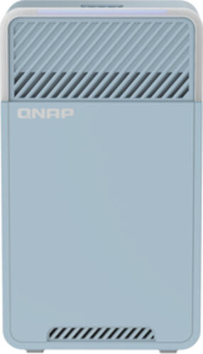 QNAP QMiro-201W WLAN-Router Gigabit Ethernet Dual-Band (2,4 GHz/5 GHz) Blau