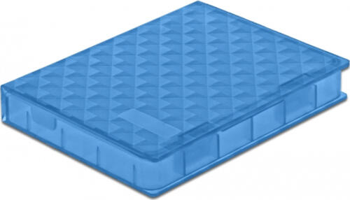 DeLOCK Schutzbox für 2.5 HDD / SSD blau