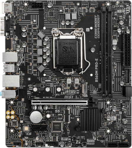 MSI B560M PRO-E Motherboard Intel B560 LGA 1200 (Socket H5) micro ATX