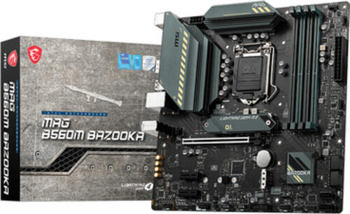 MSI MAG B560M BAZOOKA Intel B560 LGA 1200 (Socket H5) micro ATX