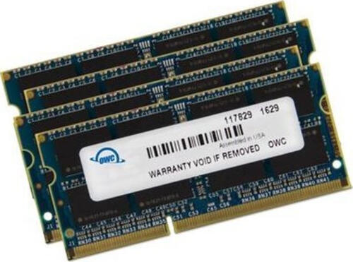 OWC OWC1600DDR3S64S Speichermodul 64 GB 4 x 16 GB DDR3L 1600 MHz