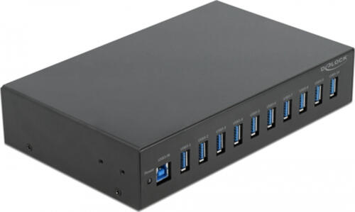 DeLOCK 10 Industrie Hub 10 x USB 3.2 Gen 1 Typ-A