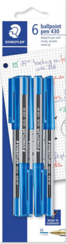 Staedtler 430M3BK6D Kugelschreiber