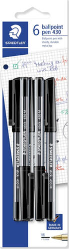 Staedtler 430M9BK6D Kugelschreiber