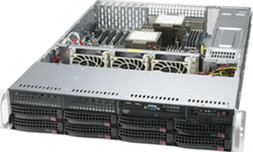 Supermicro SYS-620P-TRT Server Rack (2U) Intel Xeon 3000er-Prozessoren DDR4-SDRAM 120 W