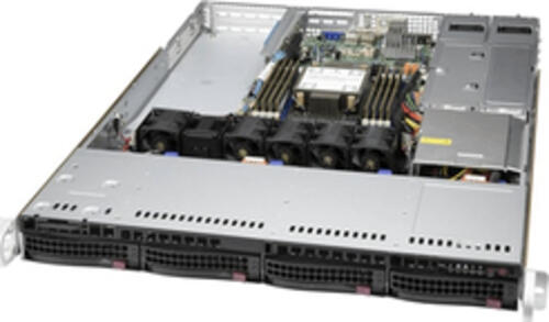 Supermicro SYS-510P-WTR Server Rack (1U) Intel Xeon 3000er-Prozessoren DDR4-SDRAM 500 W