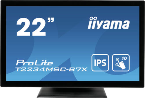 iiyama ProLite T2234MSC-B7X Computerbildschirm 54,6 cm (21.5) 1920 x 1080 Pixel Full HD Touchscreen Schwarz