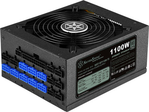 Silverstone ST1100-TI v2.0 Netzteil 1100 W 20+4 pin ATX ATX Schwarz