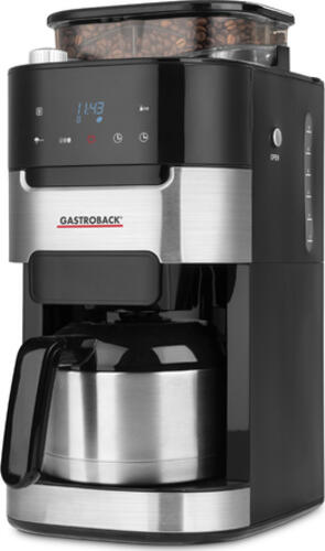 Gastroback Grind & Brew Pro Thermo Filterkaffeemaschine 1 l