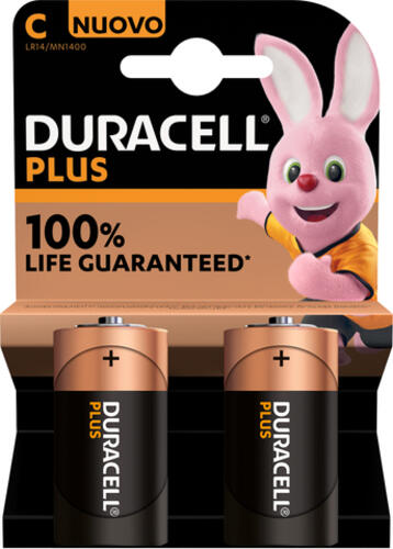 Duracell Plus 100 C Einwegbatterie Alkali