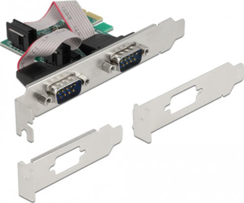 DeLOCK PCI Express x1 Karte zu 2 x Seriell RS-232