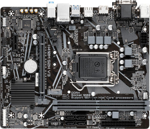 Gigabyte H410M S2H V3 Motherboard Intel H510 LGA 1200 (Socket H5) micro ATX