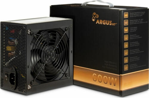 Inter-Tech Argus BPS-600 Netzteil 600 W 20+4 pin ATX ATX Schwarz