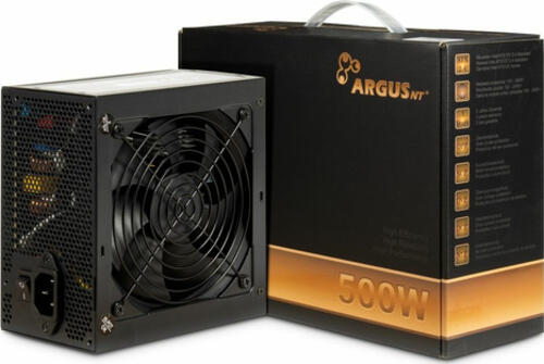 Inter-Tech ArgusNT BPS-500 Netzteil 500 W 20+4 pin ATX ATX Schwarz