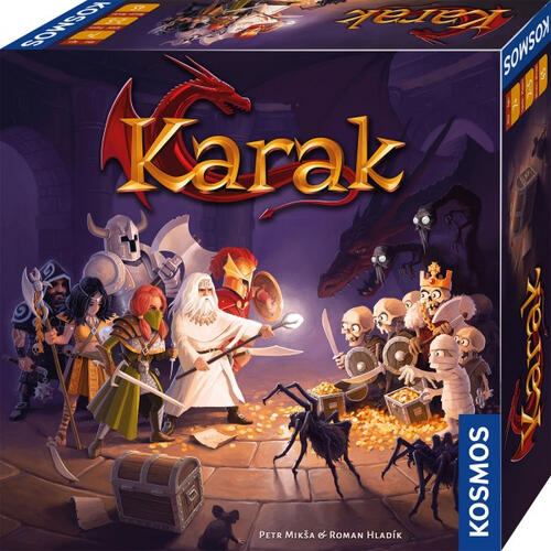 Kosmos Karak Brettspiel Flucht