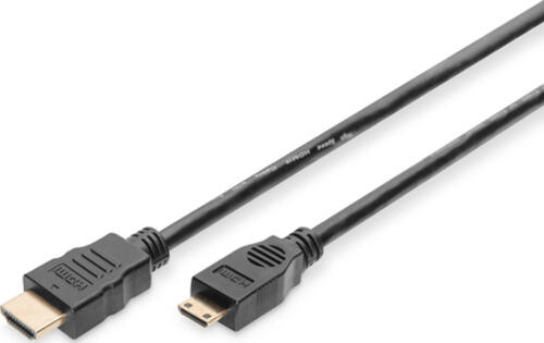 Digitus HDMI High Speed Anschlusskabel, HDMI - Mini HDMI