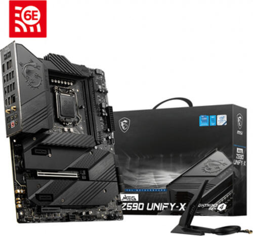 MSI MEG Z590 UNIFY-X Motherboard Intel Z590 LGA 1200 (Socket H5) ATX