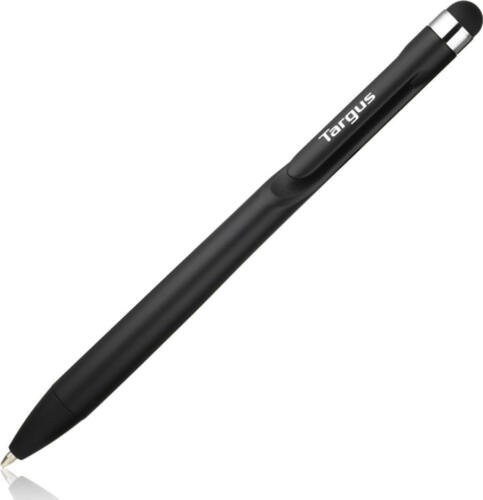 Targus antimikrobieller 2-in-1 Stylus & Kugelschreiber, schwarz