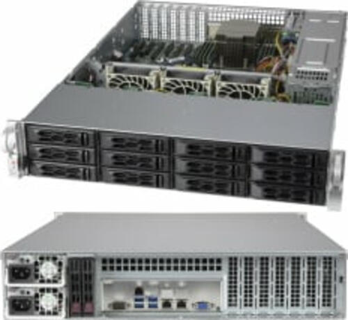 Supermicro AS-2014S-TR Server-Barebone Socket SP3 Rack (2U) Schwarz