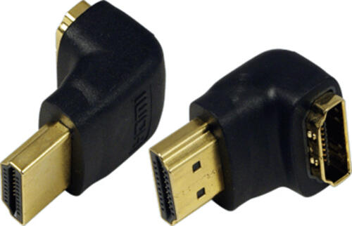 LogiLink AH0007 Kabeladapter HDMI Schwarz