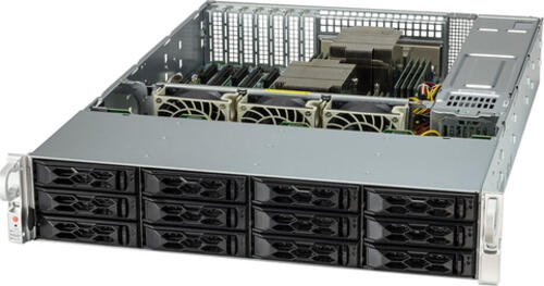 Supermicro AS-2024S-TR Server-Barebone Socket SP3 Rack (2U) Schwarz