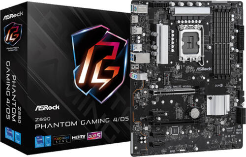 Asrock Z690 Phantom Gaming 4/D5 Intel Z690 LGA 1700 ATX