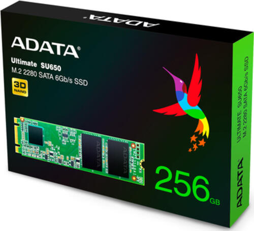 ADATA Ultimate SU650 256 GB M.2 Serial ATA III 3D NAND