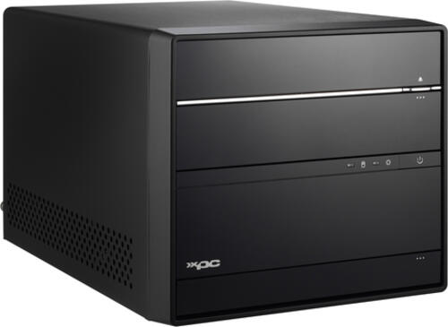 Shuttle XPC cube Barebone SH570R6 - S1200, Intel H570, 1x PCIe X16, 1x PCIe X4, 2x M.2, 2xDP, 1xHDMI, 2x LAN, 1x 5.25, 2x 3.5, 300W PSU