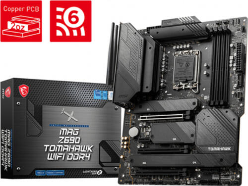 MSI MAG Z690 TOMAHAWK WIFI DDR4 ATX Intel Z690 LGA 1700