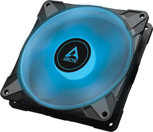 Arctic P14 PWM PST RGB 0dB schwarz 140mm, 140x140x27mm (BxHxT), 117.06m³/h (68.89 CFM), 0.3 Sone