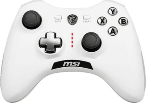 MSI Force GC20 V2 Weiß USB 2.0 Gamepad Analog / Digital Android, PC