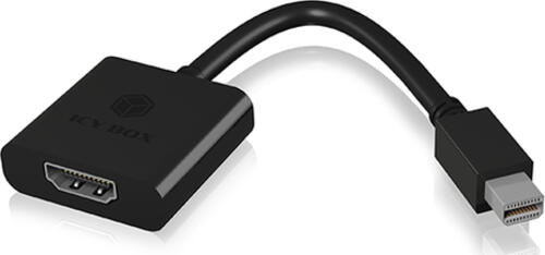 ICY BOX IB-AC538a 0,15 m Mini DisplayPort HDMI Schwarz