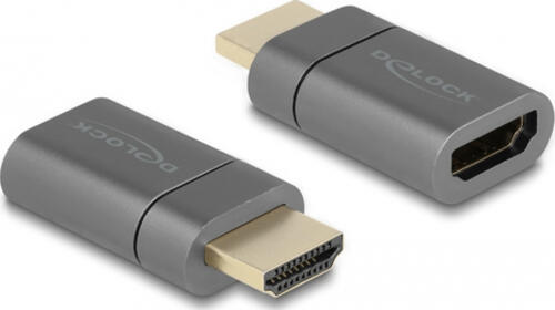 DeLOCK HDMI Adapter Stecker zu Buchse 8K 60 Hz magnetisch