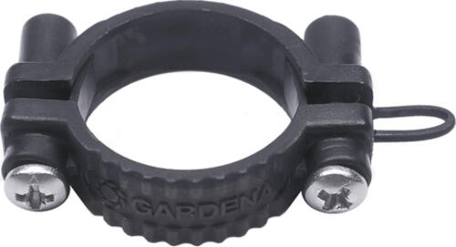 Gardena 5326-20 Schraubzwinge Rohrschelle Schwarz