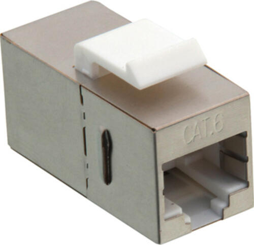 VALUE RJ-45 Kupplung, Keystone, geschirmt, Kat. 6