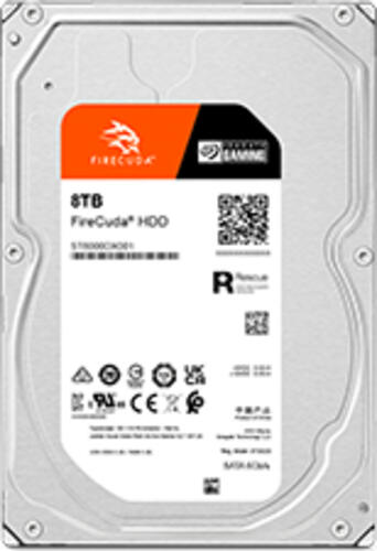 Seagate FireCuda ST8000DX001 Interne Festplatte 8 TB 7200 RPM 256 MB 3.5 SATA