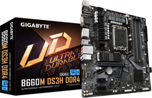 GIGABYTE B660M DS3H DDR4 Motherboard Intel B660 LGA 1700 micro ATX