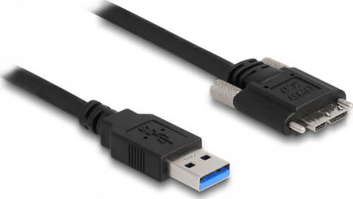DeLOCK 87798 USB Kabel 0,5 m USB 3.2 Gen 1 (3.1 Gen 1) USB A Micro-USB B Schwarz