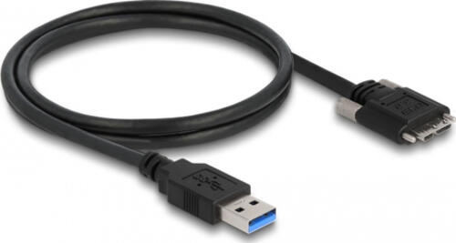 DeLOCK 87799 USB Kabel 1 m USB 3.2 Gen 1 (3.1 Gen 1) USB A Micro-USB B Schwarz