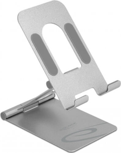 DeLOCK Smartphone Standhalterung verstellbar Aluminium (122 g)